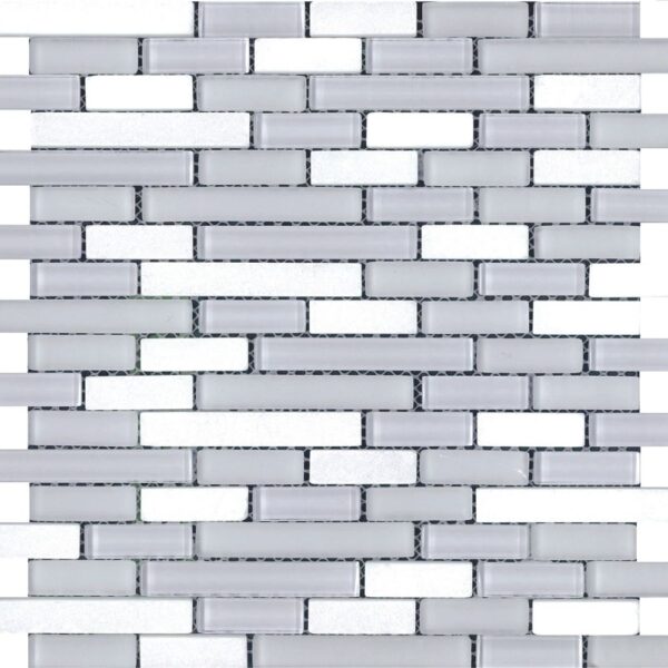 Clear & Natural Lineality Polar Multi-Texture tile