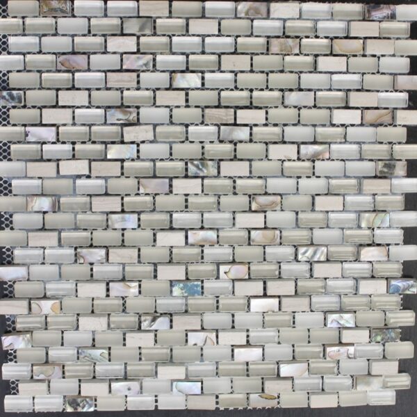 Sea Jewels Conch Small Brick Multi-Texture tile