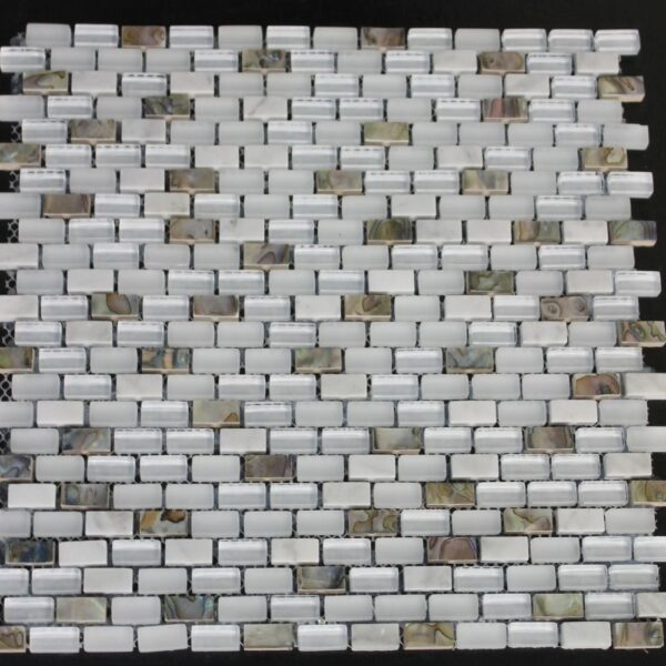 Sea Jewels Jasper Small Brick Multi-Texture tile