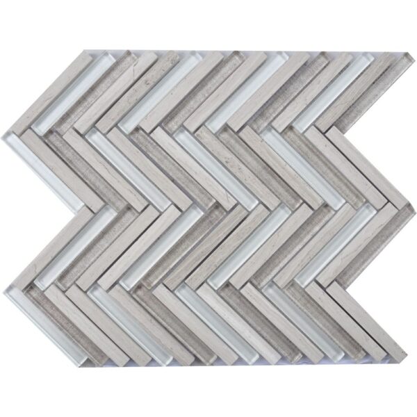Loudoun Linen Chevron/Her Multi-Texture tile