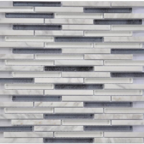 Loudoun Navy Lineality Multi-Texture tile