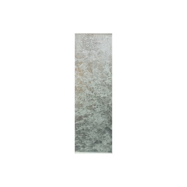 Guilded Metallic Glass Silver Metallic 4x12 Polished tile
