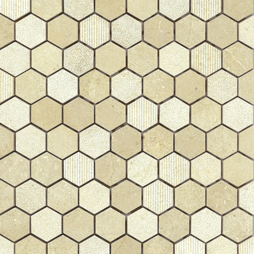 Golden Sand 1 Hex Multi-Texture tile