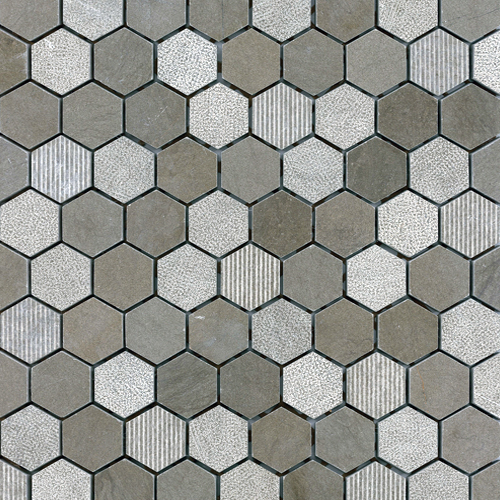 Fontana 1 Hex Multi-Texture tile