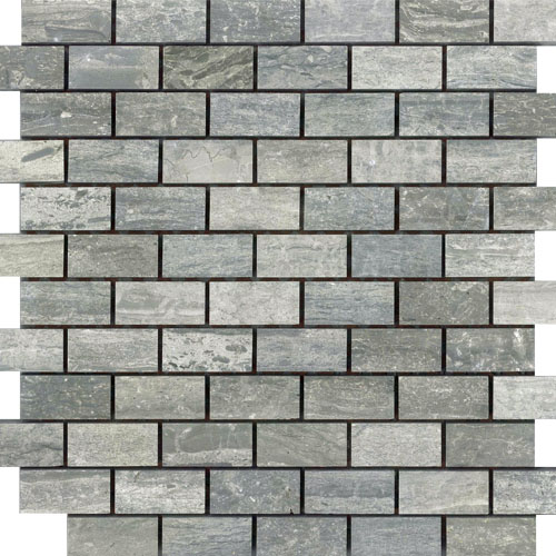 Driftwood Silver 2x1 Honed tile