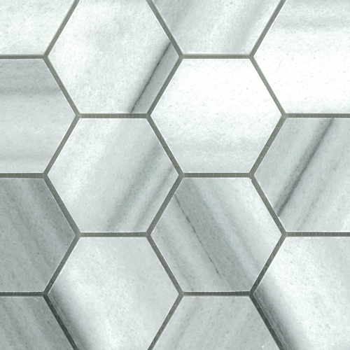 Zebrino 3 Hex Honed tile