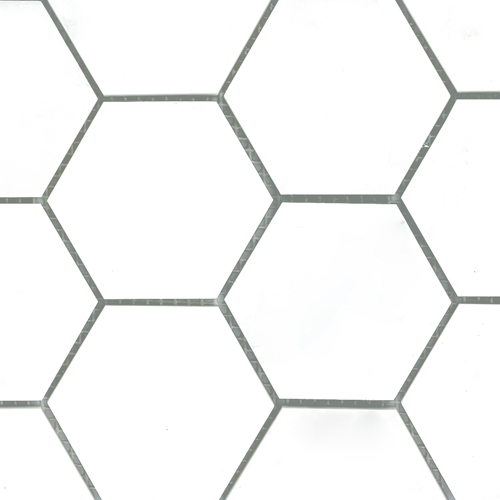 Thassos 3 Hex Polished tile