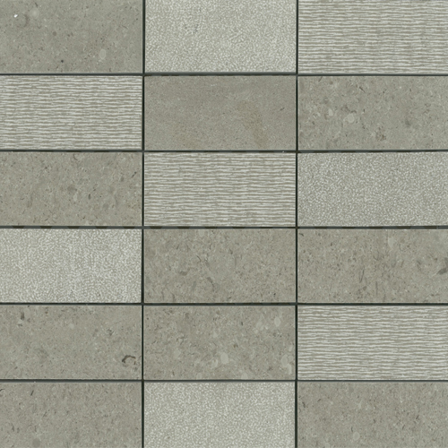 Sahara 4x2 Patch Mosaic Multi-Texture tile