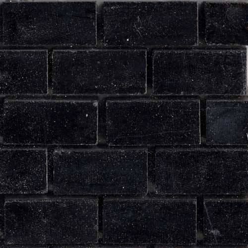 Nero Marquina 5/8x1-1/4 Honed tile