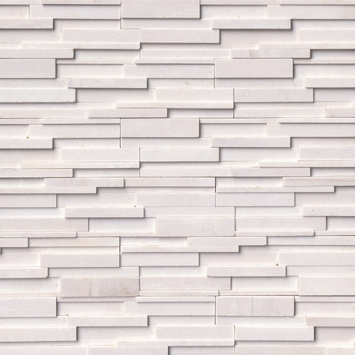 Arctic White 6x24 Multi-Texture tile
