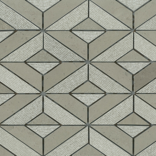 Sahara Diamond Mosaic Honed tile
