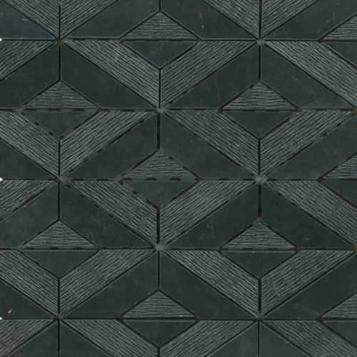 Midnight Diamond Mosaic Honed tile