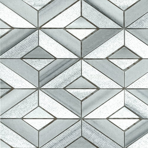 Zebrino Diamond Mosaic Honed tile