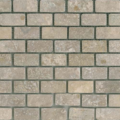 Noce 2x1 Tumbled tile