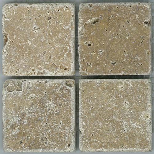 Noce 2x2 Tumbled tile