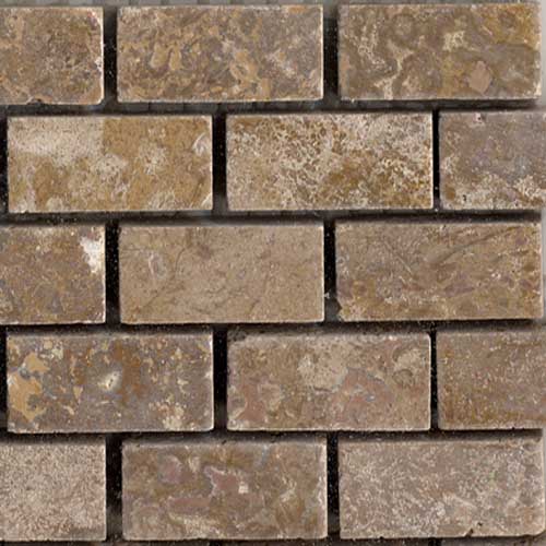 Noce 5/8x1-1/4 Honed tile