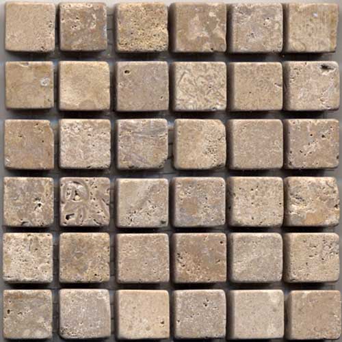 Noce 5/8x5/8 Tumbled tile