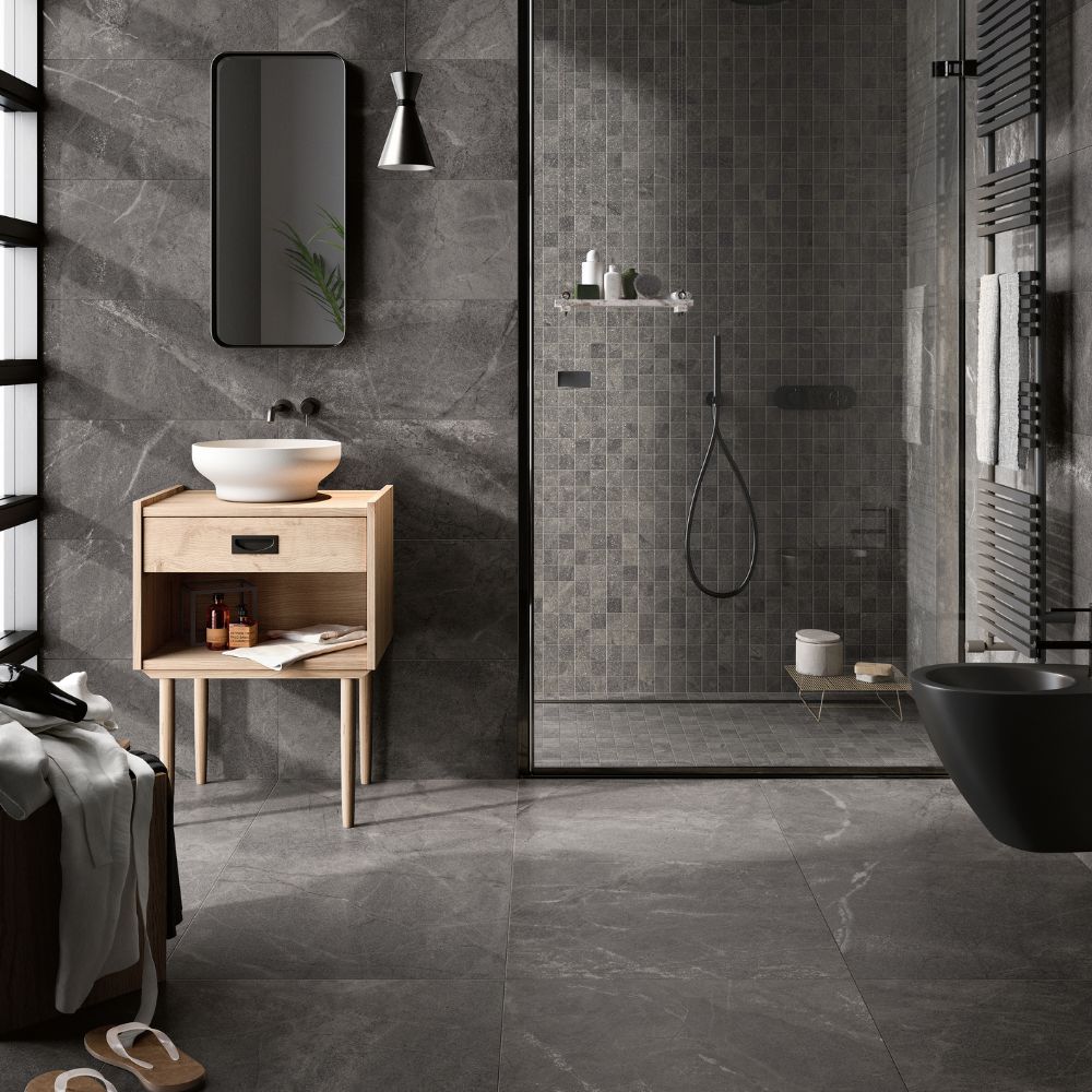 Blue Springs Dark Grey collection